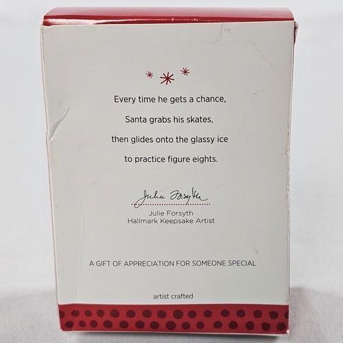 Hallmark Keepsake Ornament 2013 Ice Skating Santa Limited Edition Near Mint READ - Picture 6 of 7