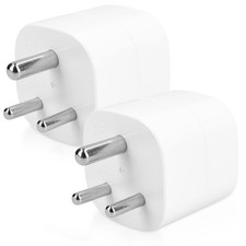 2x Adapter für Südafrika und Indien zu EU A...