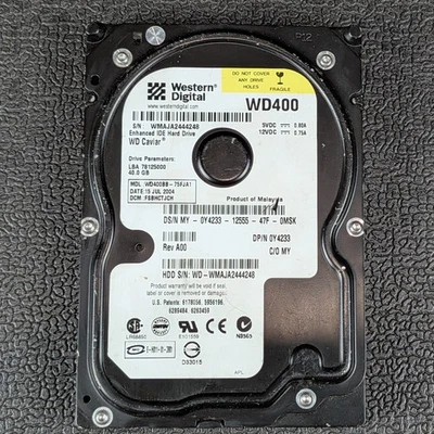 40 GB PATA/IDE/EIDE Internal Hard Disk Drives for sale - eBay