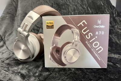 OneOdio Fusion A70 Wireless Bluetooth DJ Headphones Hi-Res Audio