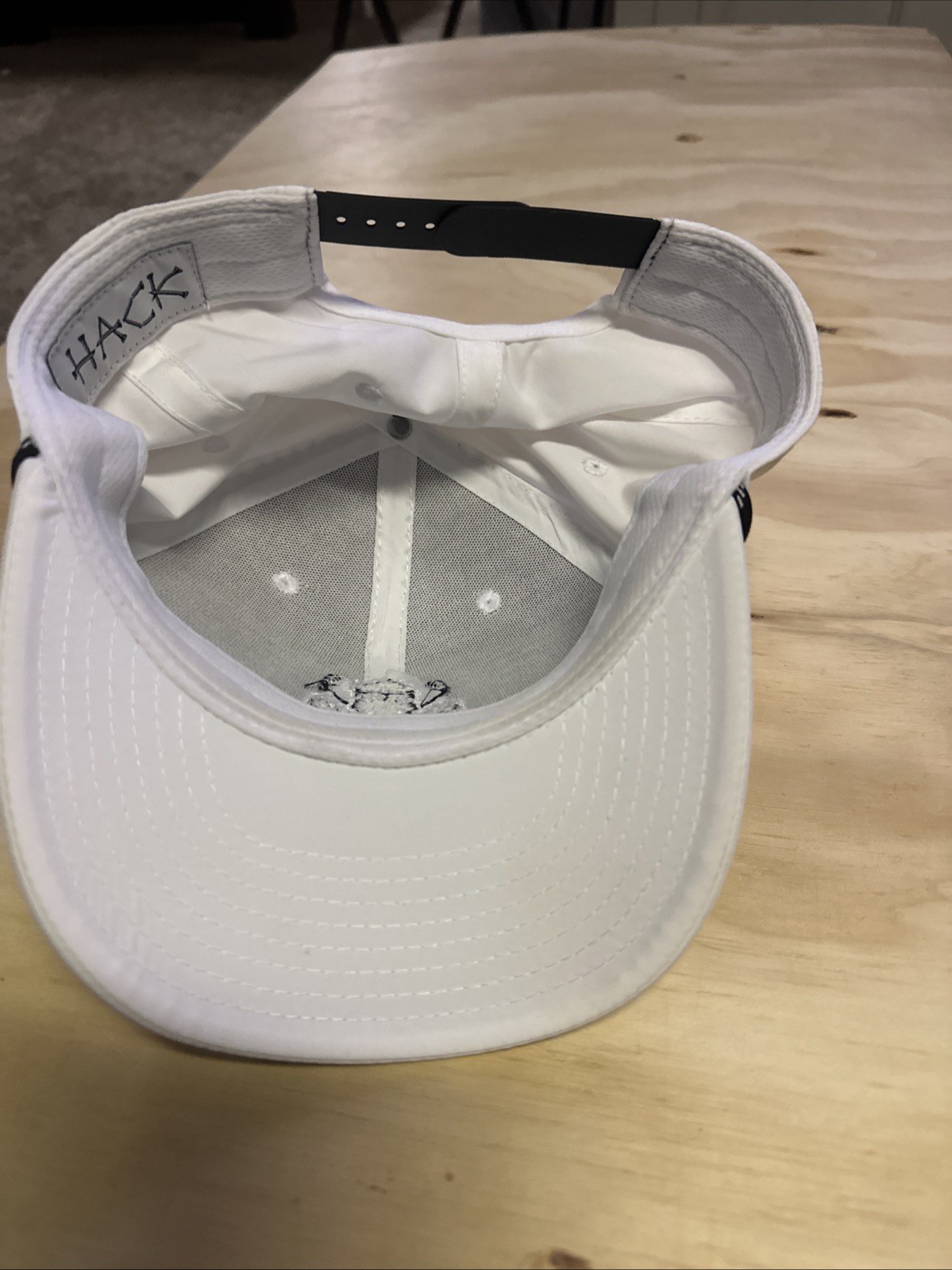 Cactus Hack Baseball Hat White Blue Snapback Golf - image 6