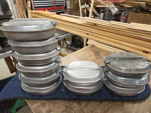 US Military Mess Kits - 1940s WW2 Era