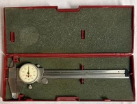 Starrett 120A-6 6" Maximum 0.001" Graduation White Dial Caliper - EDP64514 - USA
