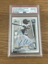 2020 Bowman Chrome Xavier Edwards Auto PSA 10 💎 📈