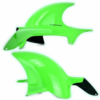 まな Pyramid Hugger Fender Mudguard Gloss Green Kawasaki ZX7-R 1992