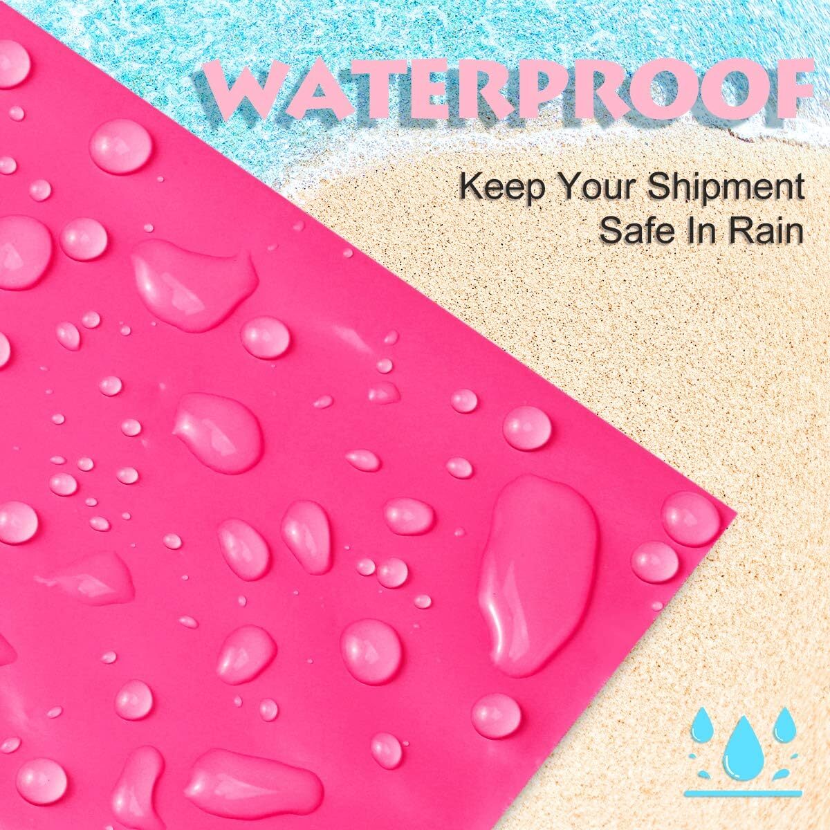 Cartucce Hp 912 XL 100 9x12 PINK Poly Mailers Shipping Envelopes Couture Boutique Quality Bags Buste Per Spedizione - Foto 7