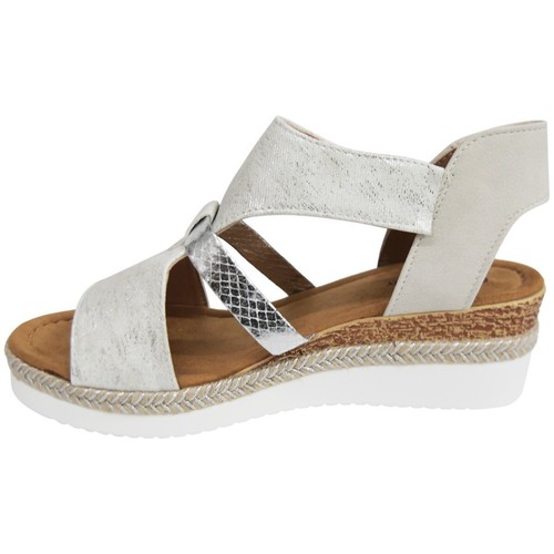 Sandalias de cuña Zapatos Damas Cómodas Verano Puntera abierta Niñas Arpillera Mujeres Tallas - Imagen 16 de 16