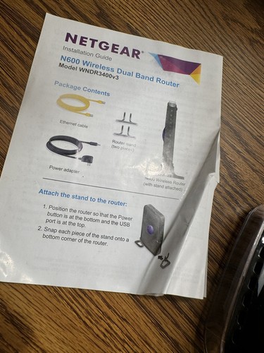 Routeur Wi-Fi double bande sans fil NETGEAR N600 WNDR3400v3 - Photo 13 sur 17