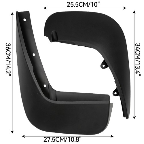 4x New Front & Rear Splash Guards Mud Flaps for Range Rover L405 Vogue 2012-2021 - Picture 2 of 6
