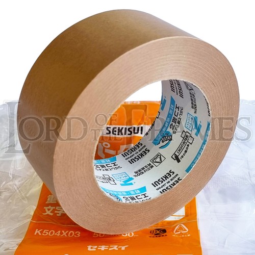 SEKISUI 504NS Kraft Self Adhesive Paper Tape 50mm x 50m 1 roll - High Quality - Picture 2 of 4