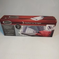 Auto Effects Heated Ice Scraper LED Light Uses 12 Volt Socket New Open Box