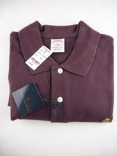 BROOKS BROTHERS POLO SHIRT 1818 Men's Performance ORIGINAL Burg XL New 89