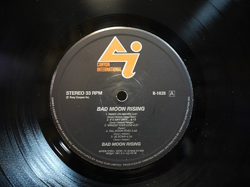 Bad Moon Rising Same 1993 Korea LP 4 page Picture & Lyric W/Insert NM - Picture 5 of 5