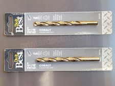 Pack 2pc Doit Best 21/64" Cobalt Drill Bit 250461DB super hard for Metals 367176