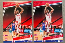 2 Lot 2020-21 Panini Chronicles Basketball #53 Jae'Sean Tate Base Rockets Card