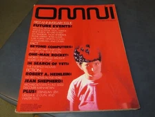 OMNI SCIENCE FICTION SCI-FI TECHNOLOGY OCTOBER 1979 MAGAZINE NO LABEL