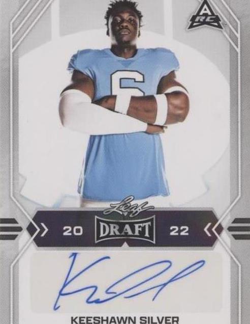 2022 Leaf Draft Keeshawn Silver #BA-KS2 - 1 of 2