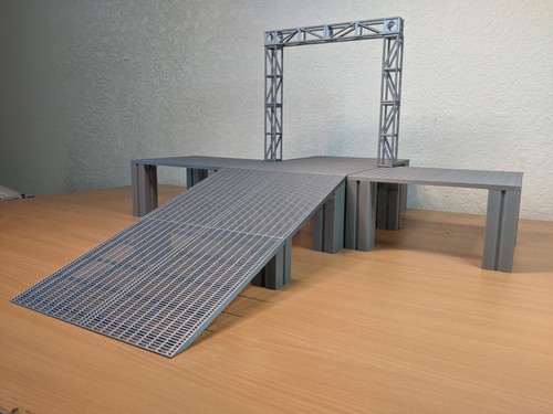1/12 Scale RAW IS WAR Entrance Stage For 6"-7" WWF/WWE Wrestling Action Figures - Picture 10 of 29