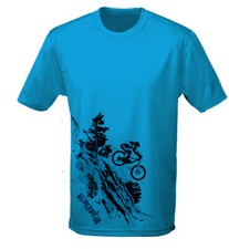 Wicking,light weight performance, technical downhill mountain bike t-shirt, MTB