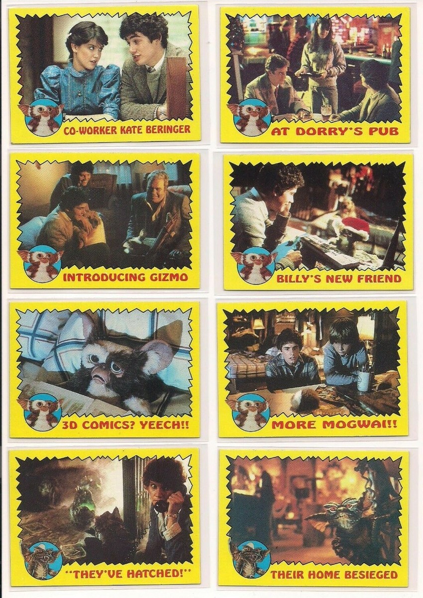 その他 GREMLINS MOVIE PHOTO CARDS Topps 1984 Gremlins Movie Trading Cards + Stickers Topps (1984
