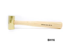 GRACE USA 16 OZ Brass Hammer - Gunsmith / Machinists - Made In The USA