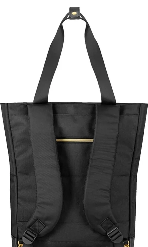 Solo New York - Mochila Laptop MacBook hasta 15" Negra/Dorada  Foto 3 de 4