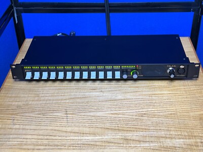 RTS / Telex KP 12 LK Hebel Taster 12 Kanal Gegensprechanlage Talkback Panel mit Mikrofon