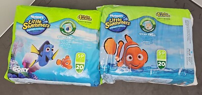 Huggies Little Swimmer Disposable Swimpants Finding Nemo & Dory 20 Count  Size 3