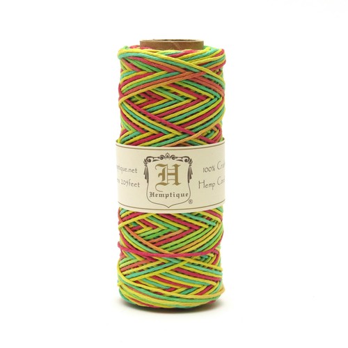 Hemptique Hemp Cord #20 Eco Friendly Macrame Twine 62.5m Spool String 1mm - Picture 47 of 58