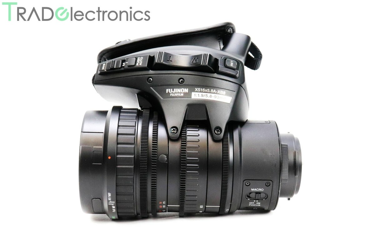 Fujinon Wide Angle Zoom Lens XS16x5.8A-XB8 1:1.9/5.8-93mm Cine