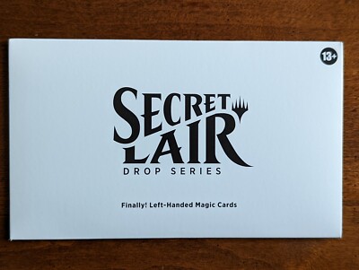 Endlich! Linkshänder Magic Karten | Non Foil | MTG Secret Lair | April SuperDrop