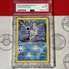 PSA 8 Dark Blastoise Non Holo #20/82 2000 Pokemon Rocket Card G20 0752