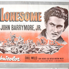 1950 High Lonesome John Drew Barrymore Chill Wills John Archer Kristine Miller