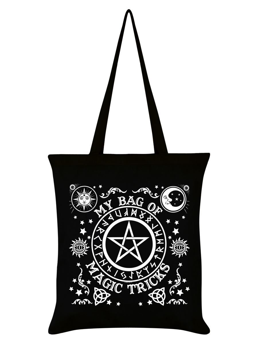 Tote Bag My Bag Of Magic Tricks Black 38x42cm