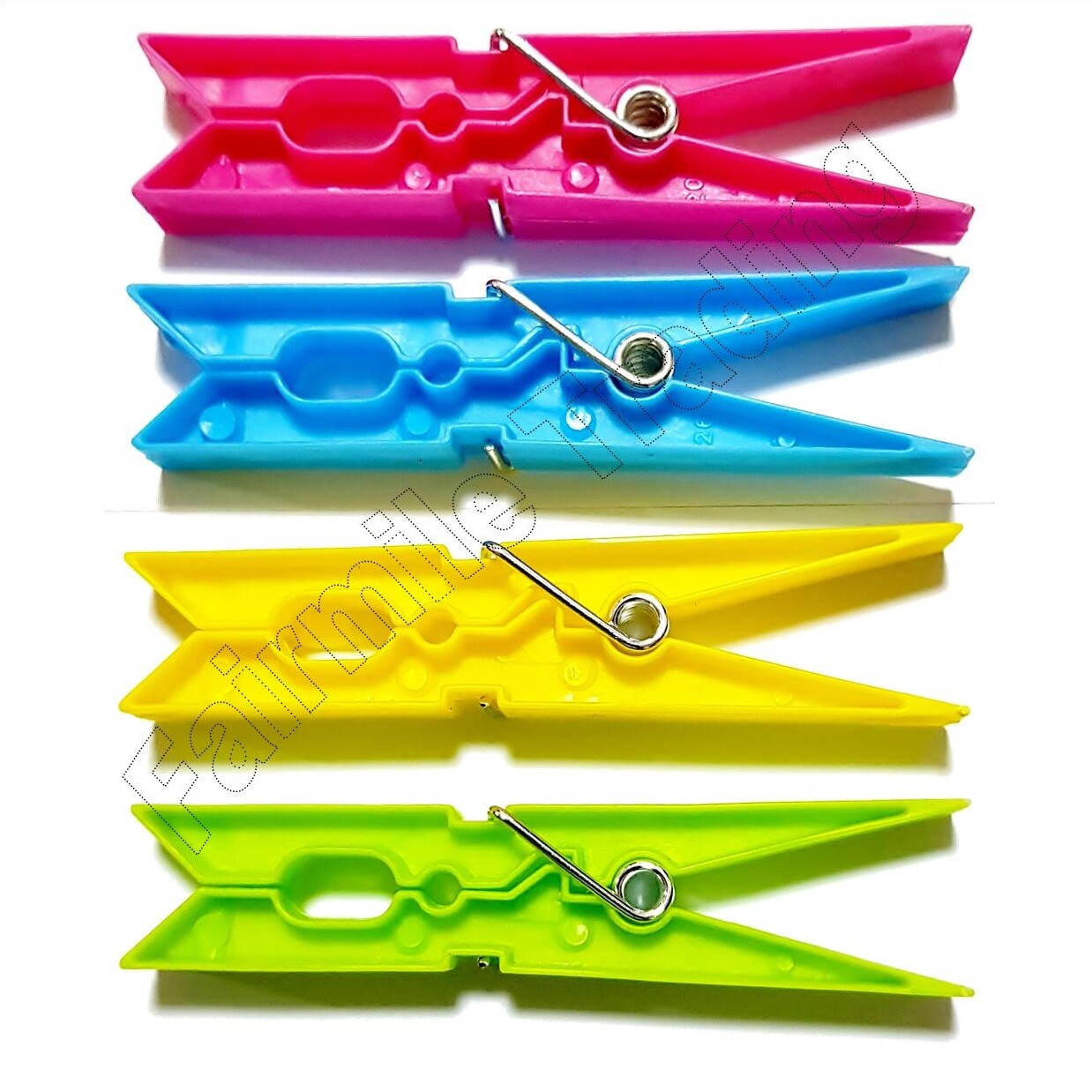 22 Jumbo Plastic Clothes Pegs Clips Washing Line Airer Rotary Dry