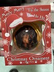 Christmas Round Dachshund Ornament 3 Inch New In Box