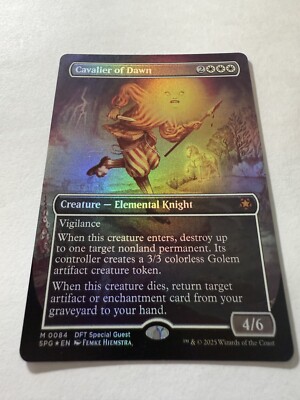 Cavalier of Dawn (Borderless) Special Guests Foil
