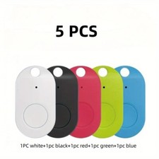 5PCS Smart Tracker, Wireless Bluetooth Anti-Lost Key, Pet Finder
