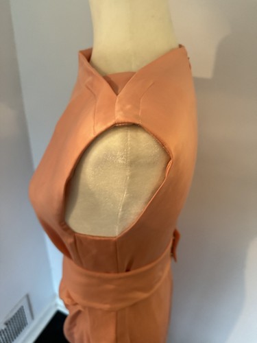 Jil Sander Woman's Dark Pink Cupro Maxi Dress Sz 32/ 0 New - 第 6/14 張圖片