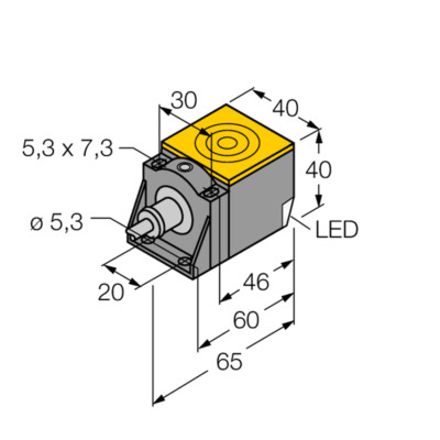 TURCK  NI35U-CK40-ADZ30X2-T 4280443 Inductive sensor #
