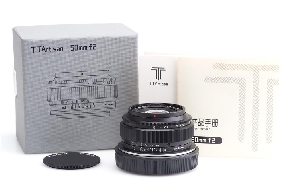 Ttartisan 2/50mm Black F. Micro 4/3 Mft Panasonic Olympus (1726936888)