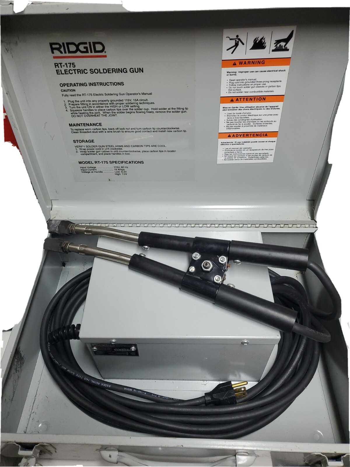 Image of Ridgid RT-175 electric soldering gun at Best Buy