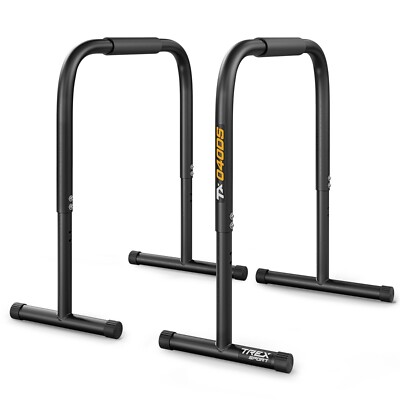 Dip Barren 2er Set Dip Station höhenverstellbar bis 200kg TX-040DS TREX SPORT
