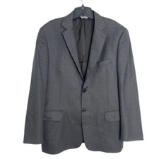Yves Saint Laurent 100 wool blazer jacket grey mens size 42