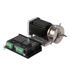 Rotaty Attachment Diameter 69mm 2 Phase Motor+Driver DM542S for marking machine