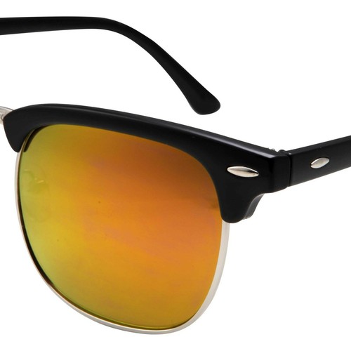 Gafas de sol GrinderPUNCH Inspiradas en Diseñador Clásicas Medio Marco con Cuernos Borde - Imagen 17 de 24