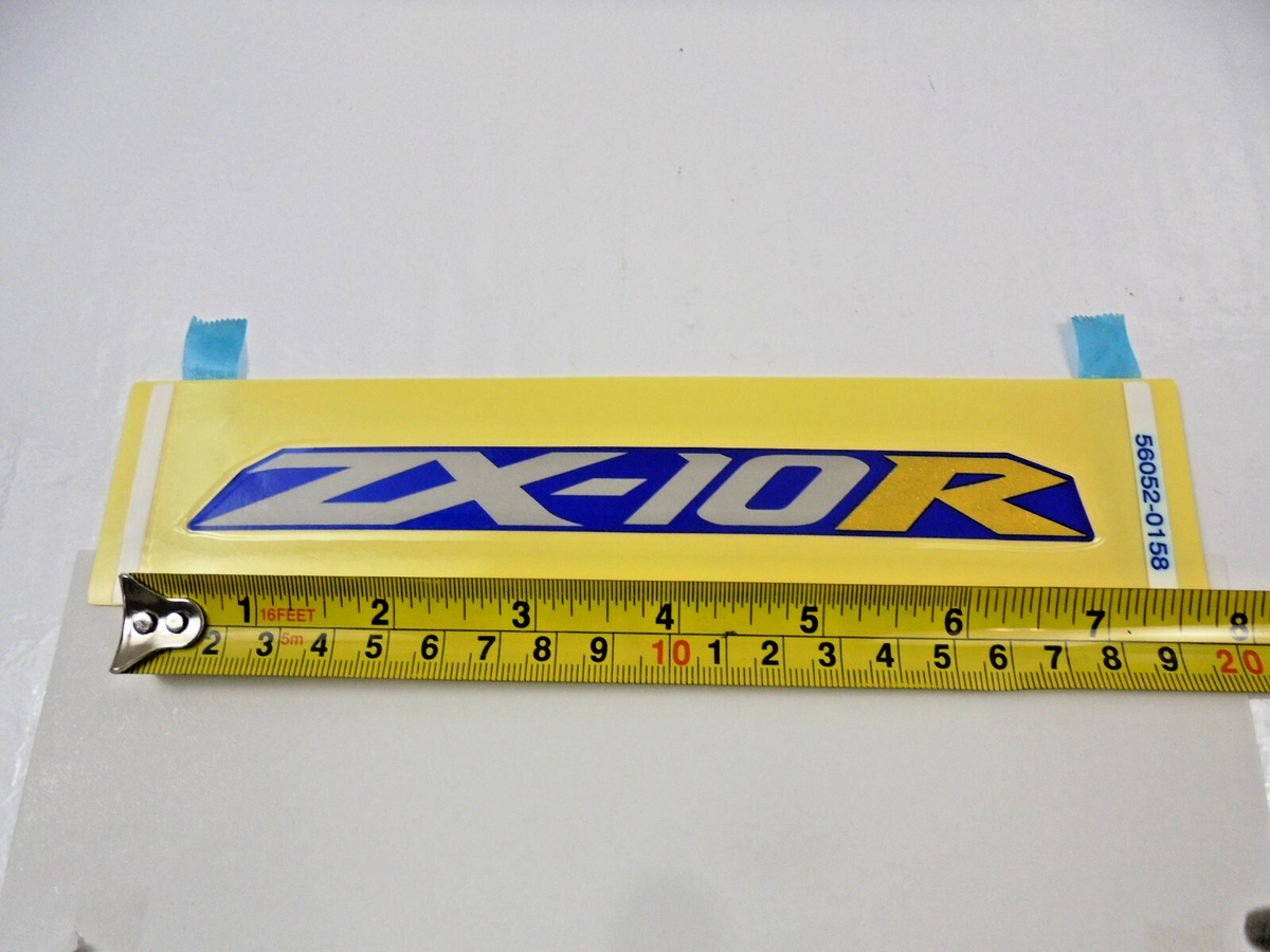 Kawasaki Ninja ZX-10R 2004 Genuine ZX10R Tail Cover Decal Emblem