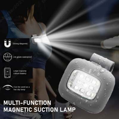 Waterproof Running Light for Runners Chest LED Lamp Jogging USB Flashlight Torch