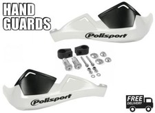 Motorcycle White Handguards Polisport fits Honda XR600 85-87