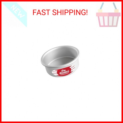 Fat Daddio's PRD-52 Anodized Aluminum Round Cake Pan, 5 x 2 inch